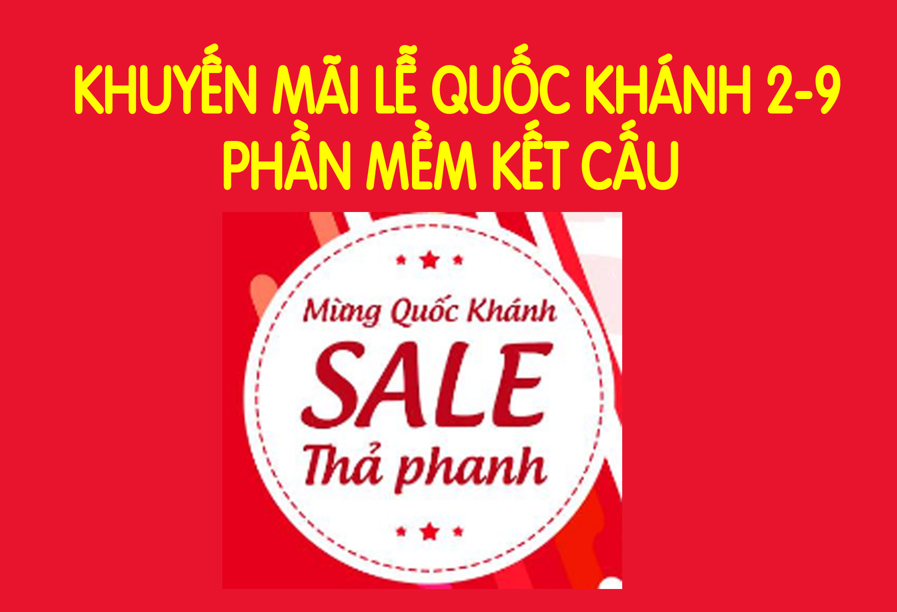 Khuyễn mãi đặc biệt 2-9